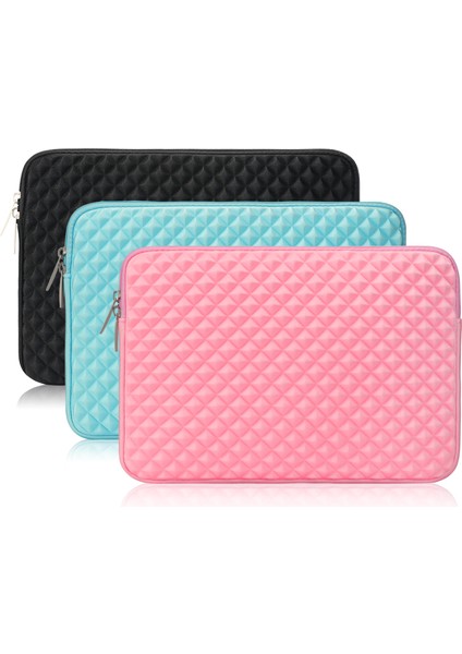 14 Inç Için Dizüstü Bilgisayar Adaptör Torbası Ile Düz Renkli Elmas Desen Evrensel Dizüstü Bilgisayar Taşıma Kollu Torba (Yurt Dışından) modelleri