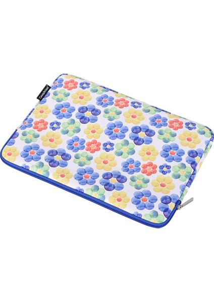 G51-T0121 2parça/set Büyük Çiçek Suluboya Boyama Pu Defter Çantası 15 Inç Fermuarlı Dizüstü Bilgisayar Kılıfı + Küçük Çanta (Yurt Dışından) indirimleri