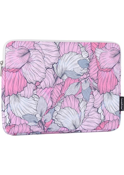G56-T0111 14 Inç Defter Taşıma Çantası Çiçek Baskılı Ultra Ince Pu Deri Dizüstü Bilgisayar Kılıfı (Yurt Dışından) fırsatları