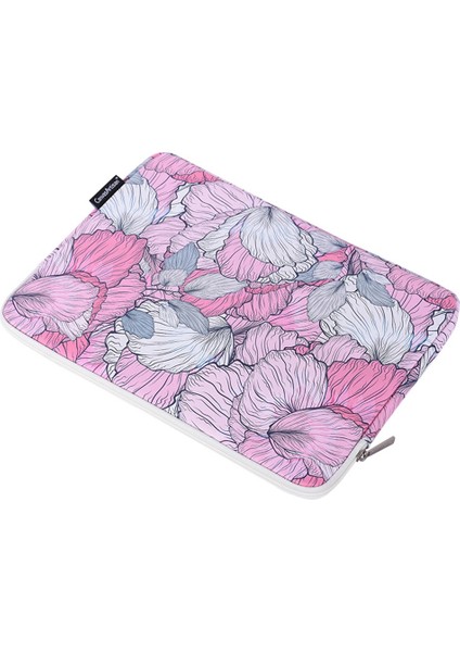 G56-T0111 14 Inç Defter Taşıma Çantası Çiçek Baskılı Ultra Ince Pu Deri Dizüstü Bilgisayar Kılıfı (Yurt Dışından) indirimleri