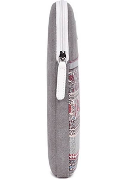 T38-16 12 Inç Defterler Için Taşınabilir Taşıma Kılıfı Şok Geçirmez Canvas Tag Ulusal Stil Desen Basılı Dizüstü Tag (Yurt Dışından) indirimleri