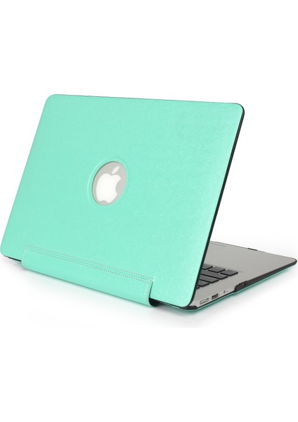 Pu Deri + Pc Dizüstü Bilgisayar Koruyucu Kabuk Kapağı Isı Dağılımı Ile Macbook Pro 15.4 Inç (A1707/A1990) (Yurt Dışından)