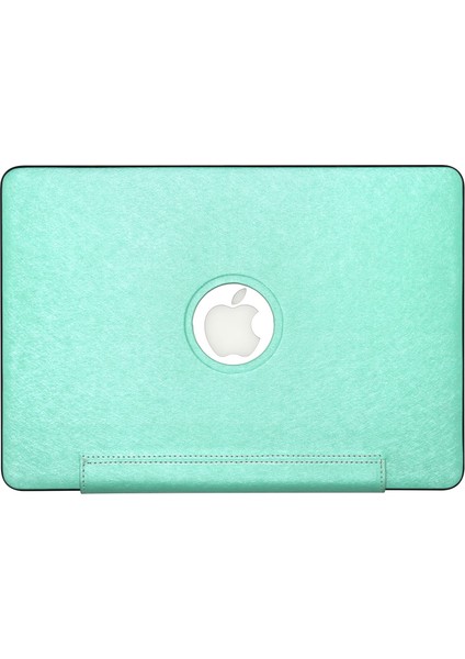 Pu Deri + Pc Dizüstü Bilgisayar Koruyucu Kabuk Kapağı Isı Dağılımı Ile Macbook Pro 15.4 Inç (A1707/A1990) (Yurt Dışından)