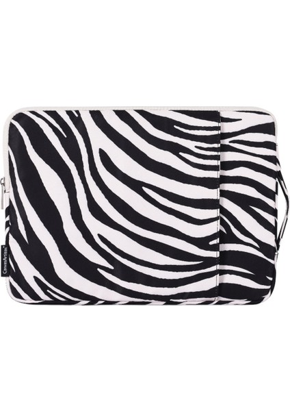 H33-89 11 "dizüstü Bilgisayar Torbası Çantası Macbook Air Moda Zebra Desen Defter Bilgisayar Koruma Kollu Kılıf (Yurt Dışından)