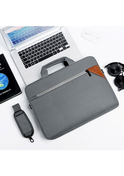 T60 15.6 Inç Dizüstü Bilgisayar Çantası Iş Tarzı Defter Omuz Kayışı Ile Çantayı Taşıyan (Yurt Dışından) indirimleri
