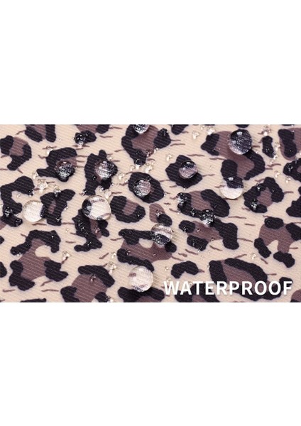 H31-B01 13 "leopar Baskı Deseni Dizüstü Bilgisayar Kovası Fermuar Kapatma Sağlam Tutucu Dizüstü Bilgisayar Kapak Çantası (Yurt Dışından)