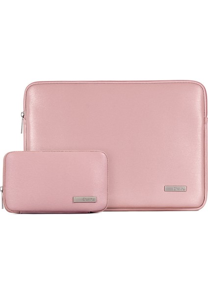 L6-T0421 14 Dizüstü Bilgisayar Kolu Basit Stil Pu Deri Tam Koruma Defter Bilgisayar Çantası Öğrenciler Için Küçük Torba Ile Öğretmenler Iş Erkekler (Yurt Dışından)