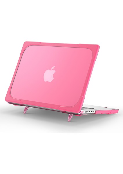 Macbook Pro 16 Inç (2021) Için Sert Pc + Tpu Dizüstü Bilgisayar Kasası Destekleyici Ayaklarla Tam Korumalı Dizüstü Bilgisayar Kapağı (Yurt Dışından)