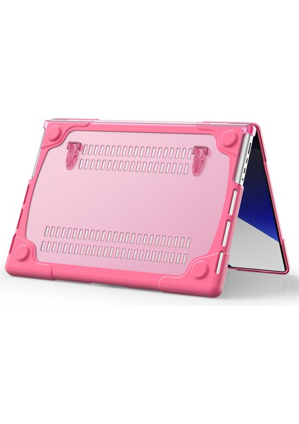 Macbook Pro 16 Inç (2021) Için Sert Pc + Tpu Dizüstü Bilgisayar Kasası Destekleyici Ayaklarla Tam Korumalı Dizüstü Bilgisayar Kapağı (Yurt Dışından) indirimleri