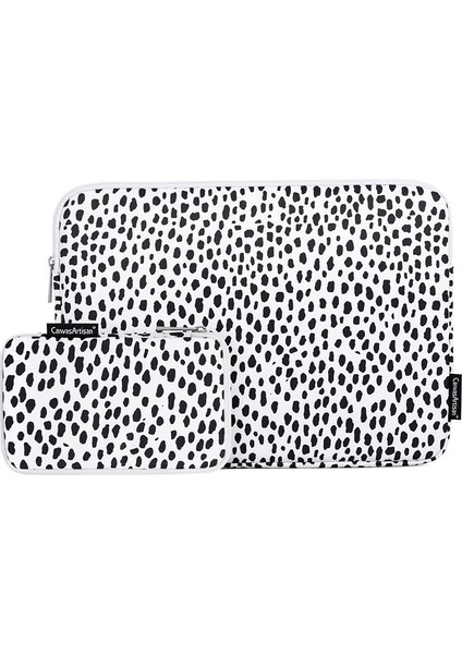 H36-T0121 Su Geçirmez Inek Tahıl Desenli Dizüstü Bilgisayar Koruyucu Kol Torbası, 11 Inç Dizüstü Bilgisayar Için Küçük Torba Ile (Yurt Dışından)