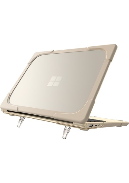 Microsoft Surface Dizüstü Bilgisayar Için Kickstand Tasarımlı Sert Pc Tam Koruma Dizüstü Kılıf Kapağı 2/3/4 15 Inç 1873/1953 Metal Klavye Sürümü (Yurt Dışından)