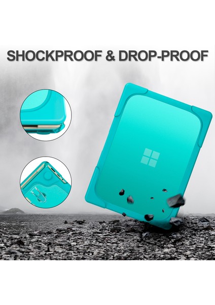 Microsoft Surface Dizüstü Bilgisayar Için Kickstand Tasarımlı Sert Pc Tam Koruma Dizüstü Kılıf Kapağı 2/3/4 15 Inç 1873/1953 Metal Klavye Sürümü (Yurt Dışından) indirimleri