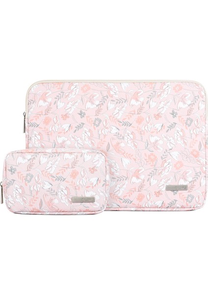 G4-T0111 12 Inç Dizüstü Bilgisayar Tablet Koruyucu Kasa Çiçek Desen Dizüstü Bilgisayar Çantası Küçük Torbalı Bilgisayar Çantası (Yurt Dışından)