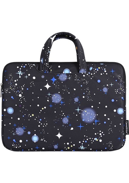 H16-B01 Yıldızlı Gökyüzü Desen Dizüstü Bilgisayar Taşıma Çantası Koruyucu Çanta 13 Inç Dizüstü Bilgisayar (Yurt Dışından) modelleri
