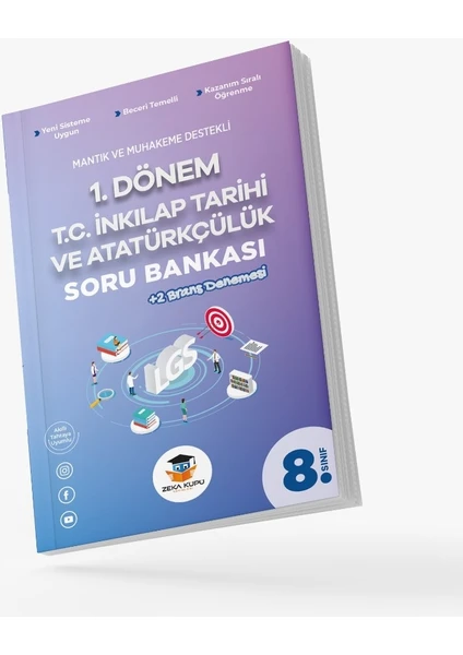 Zeka Küpü Yayınları 8.sınıf Inkılap Tarihi 1.dönem Soru Bankası