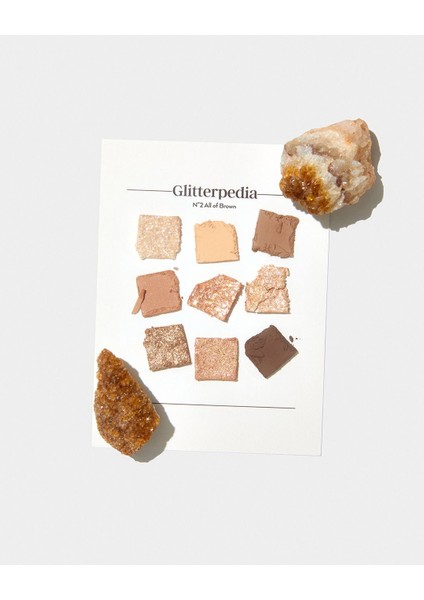 - Glitterpedia Eye Palette No:2 Parıltılı Göz Farı, Işıltılı Far Paleti, Simli Far