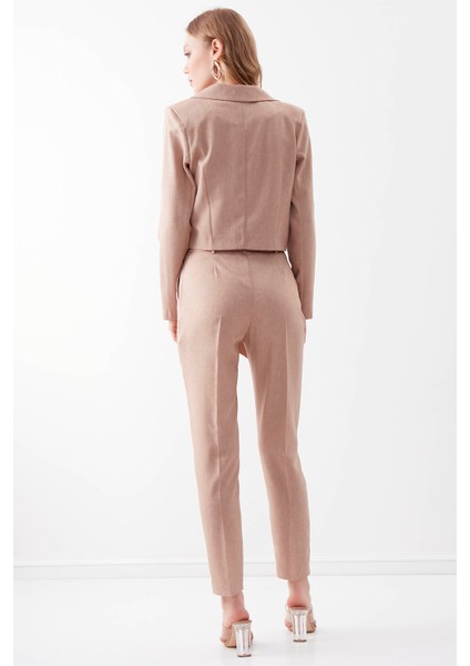 Yüksek Bel Kuşak Detaylı Pantolon fırsatları