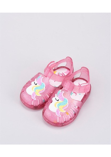 Tobby Unicornio Igor Marka Unicorn Kız Çocuk Sandalet Fuşya