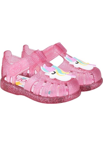 Tobby Unicornio Igor Marka Unicorn Kız Çocuk Sandalet Fuşya