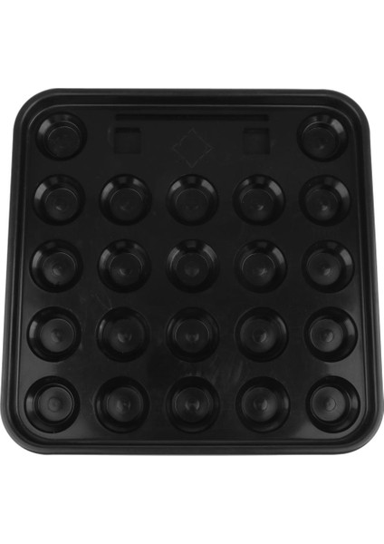 Plastik Standart Ingiliz Bilardo Snooker Havuz Top Tepsisi 22 Top Siyah (Yurt Dışından)