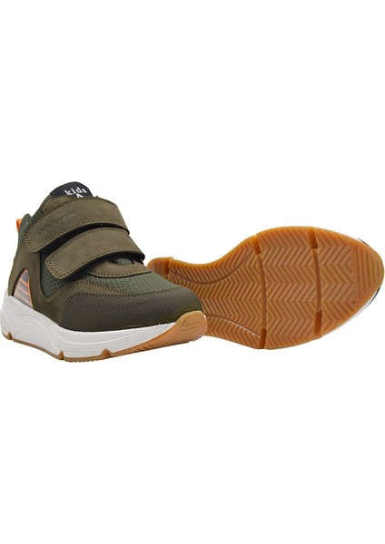 Avril Çift Cırtlı Deri Erkek Çocuk Bot Haki fırsatları