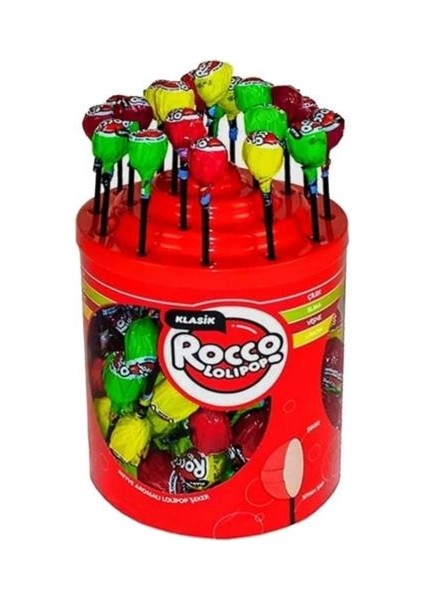 Meyve Aromalı Lolipop Şeker 120 Adet