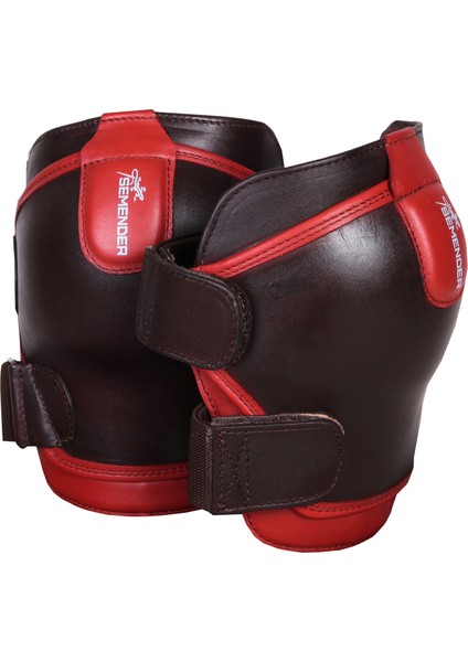 Motosiklet Koruyucu dizlik, Doğal Deriden, El Yapımı, Kahve-Narçiçeği fırsatları