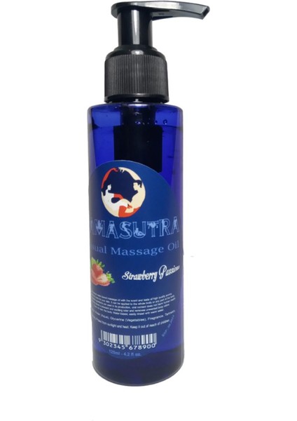 Sensual Çilekli Masaj Yağı 125 ml
