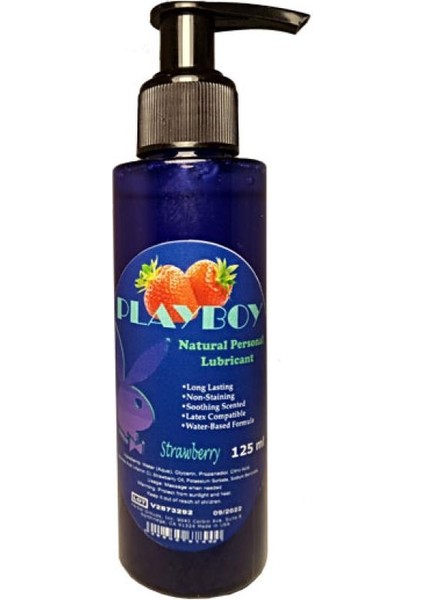 Natural Personal Lubricant Çilekli 125 ml