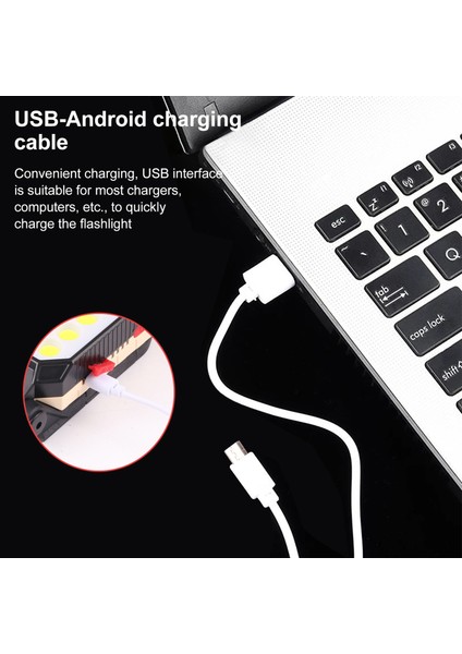 W599A 4 Mod LED Iş Işığı Acil Durum Işığı (Yurt Dışından)