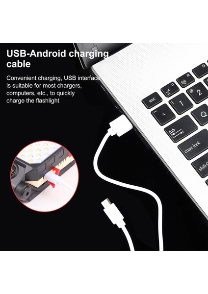 W598B 4 Mod LED Iş Işığı Acil Durum Işığı (Yurt Dışından) indirimleri