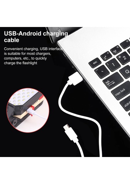W599B 4 Mod LED Iş Işığı Acil Durum Işığı (Yurt Dışından)