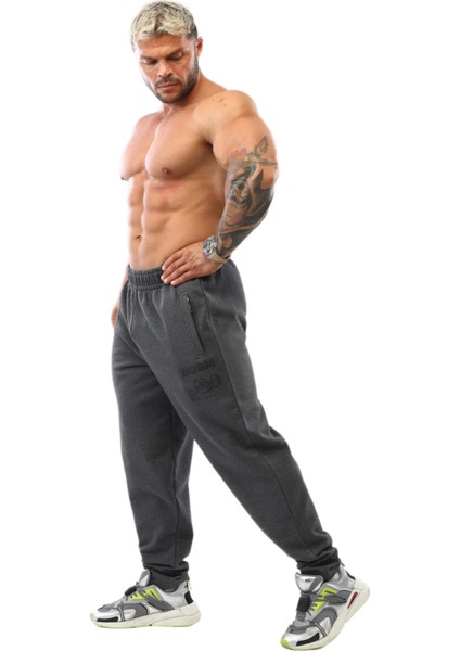 Erkek Eşofman Altı Fermuarlı Cepli Kışlık Body Pantolon Bgsm PNT1342