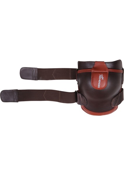 Motosiklet Koruyucu Dizlik, Doğal Deriden, El Yapımı, Kahve-Kiremit fırsatları