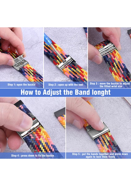 Huawei Watch Gt Runner ile Uyumlu Kordon Kayış (22MM) Flexible Elastik Örgü Kayış indirimleri