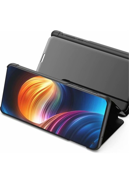 Samsung Galaxy A14 5g Mavi Için Kaplama Ayna Deri Kılıf (Yurt Dışından)
