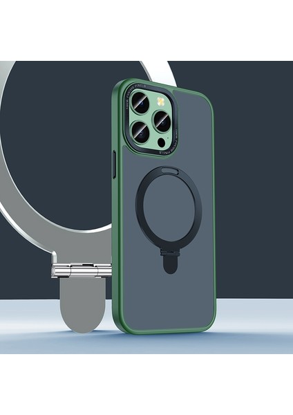 Iphone 14 Pro Green Için Tutucu Telefon Kılıfı (Yurt Dışından)