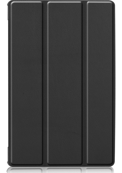 Lenovo M10 Artı TB-X606F Custer Desen Kılıfı Siyah (Yurt Dışından)