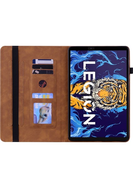 Lenovo Lejyonu Için Tablet Kılıfı Y700 TB-9707F Kahverengi (Yurt Dışından)