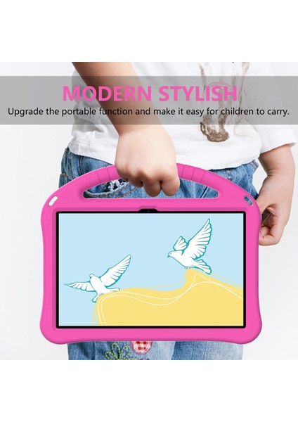 Lenovo Tab M10 Için Tablet Kılıfı Plus 10.6 3. Gen 2022 Gül Kırmızı (Yurt Dışından)