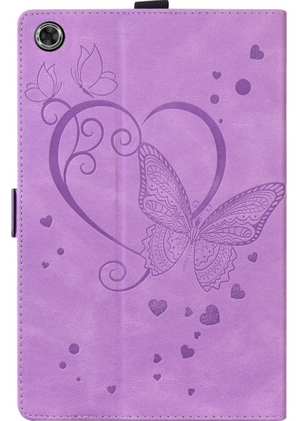 Lenovo Tab M10 Plus TB-X606F TB-X606X Case Mor (Yurt Dışından)