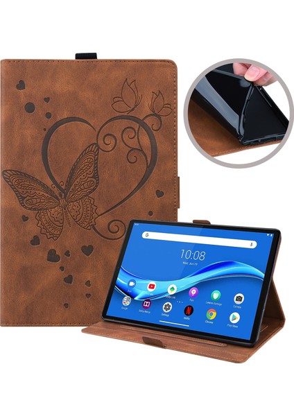 Lenovo Tab M10 Plus TB-X606F TB-X606X Kahraman Kahverengi (Yurt Dışından)