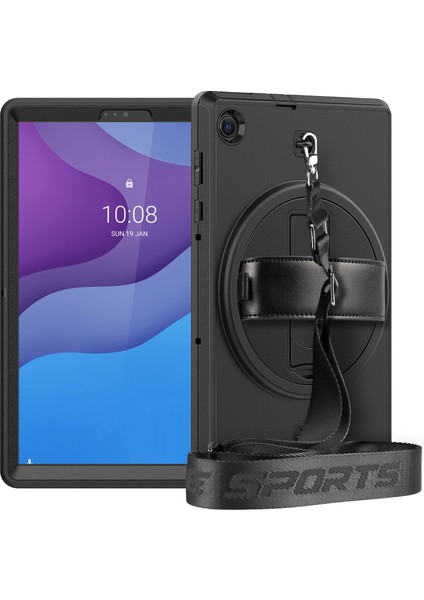 Lenovo Tab M10 Için Tablet Kılıfı Plus X606F Siyah (Yurt Dışından)