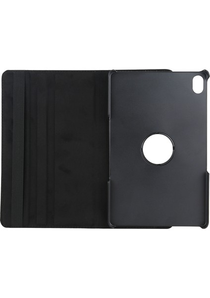 Lenovo Sekmesi Için P11 / Sekme P11 5g Litchi Doku Deri Kılıf Siyah (Yurt Dışından)