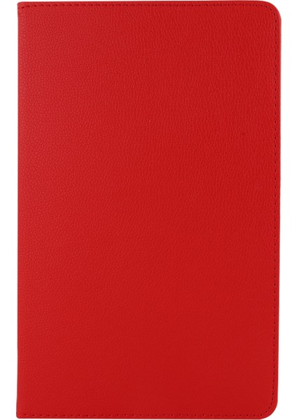 Lenovo Sekmesi Için P11 / Sekme P11 5g Litchi Doku Deri Kılıf Kırmızı (Yurt Dışından)