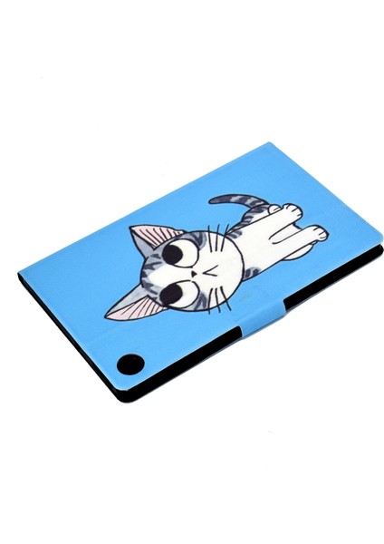 Lenovo Tab M10 Plus TB-X606F Case Blue Cat (Yurt Dışından)