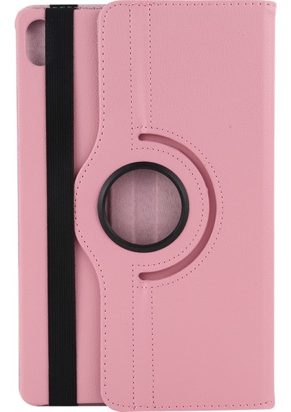 Lenovo Sekmesi Için P11 / Sekme P11 5g Litchi Doku Deri Kılıf Pembe (Yurt Dışından)