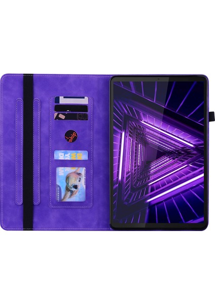 Lenovo Için Tablet Kılıf K10 Mor (Yurt Dışından)