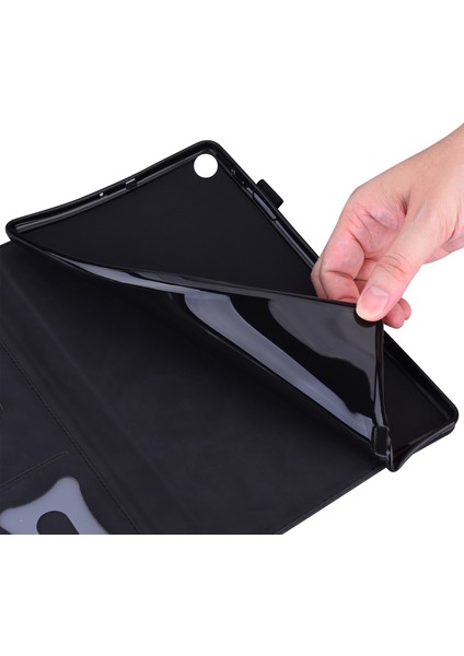 Lenovo Için Deri Kılıf P11 TB-J606F (Siyah) Siyah (Yurt Dışından)