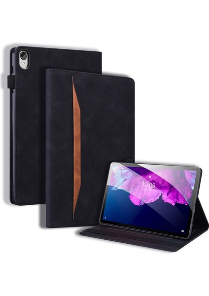 Lenovo Için Deri Kılıf P11 TB-J606F (Siyah) Siyah (Yurt Dışından)